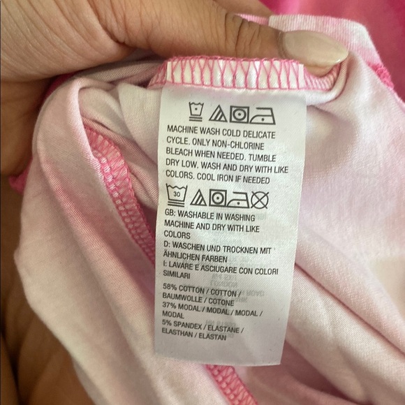 GILI Pink Tie-Dye Maxi Dress - Picture 4 of 4